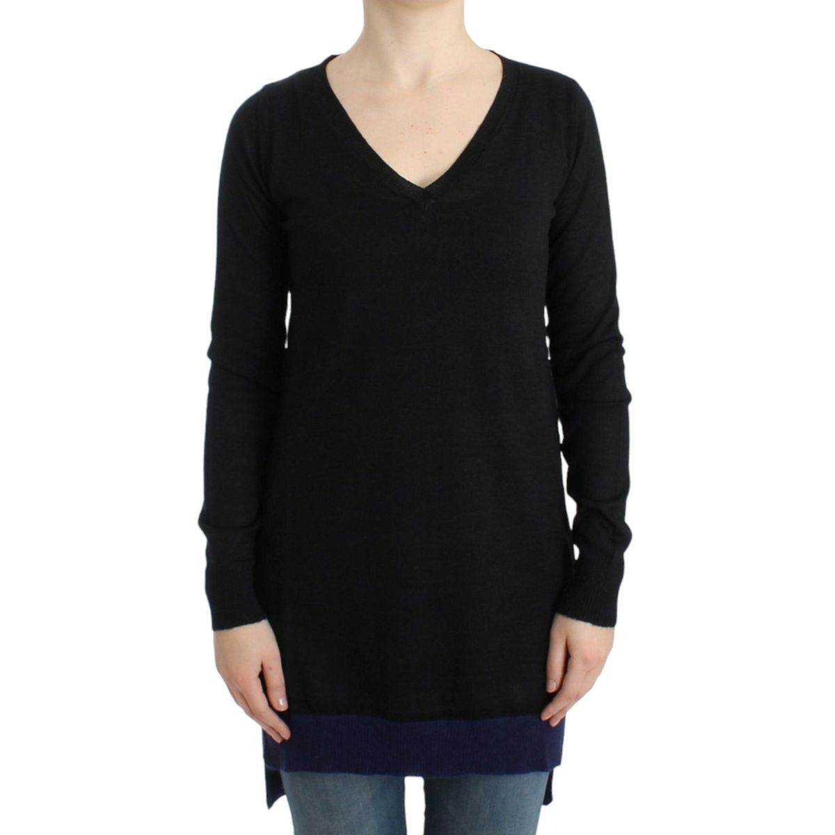 Costume National Elegant V-Neck Lightweight Sweater