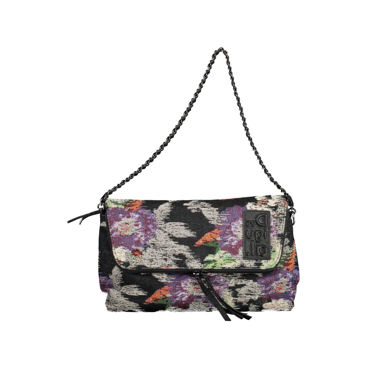 Desigual Chic Sort Bomuld Håndtaske