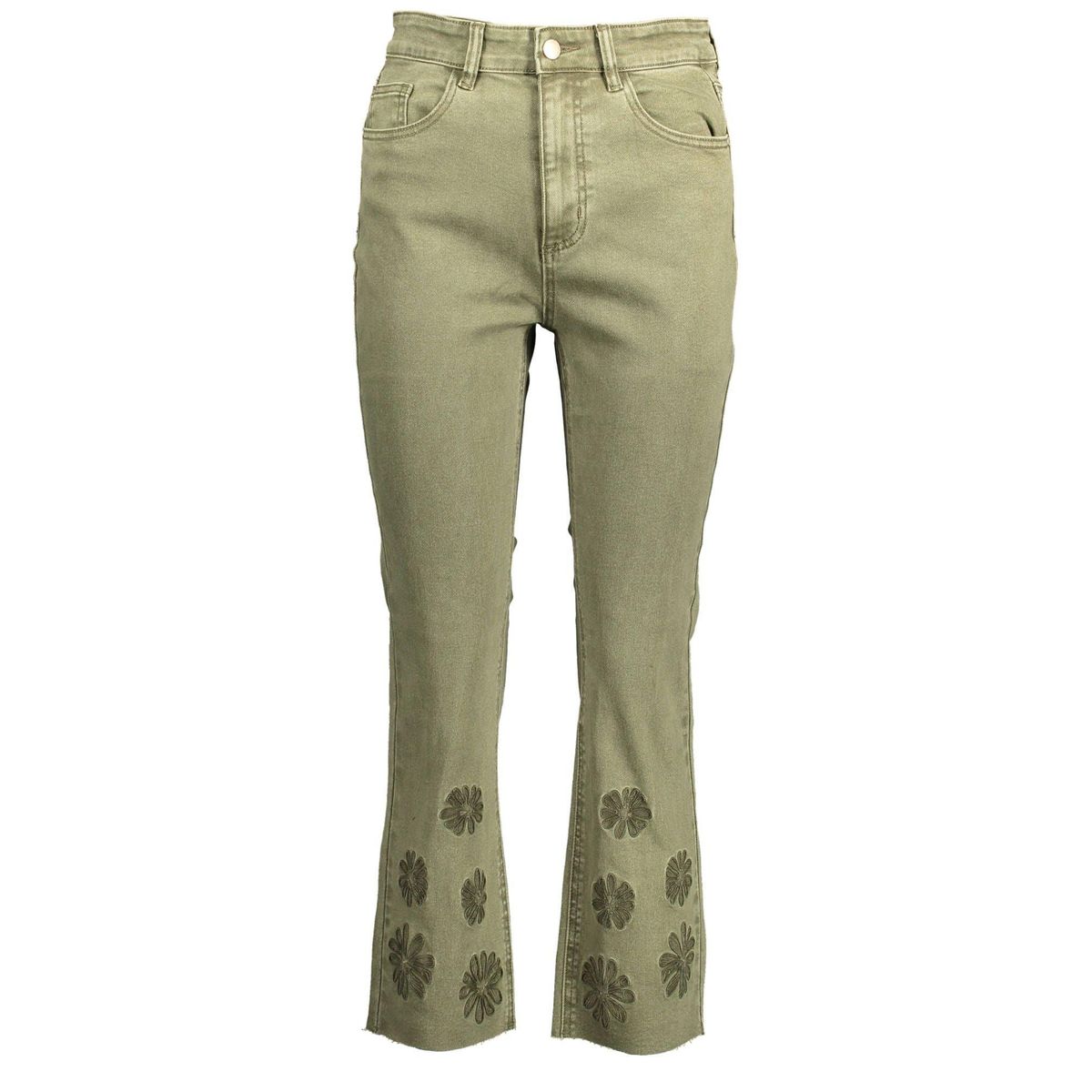 Desigual Green Cotton Dame Jeans