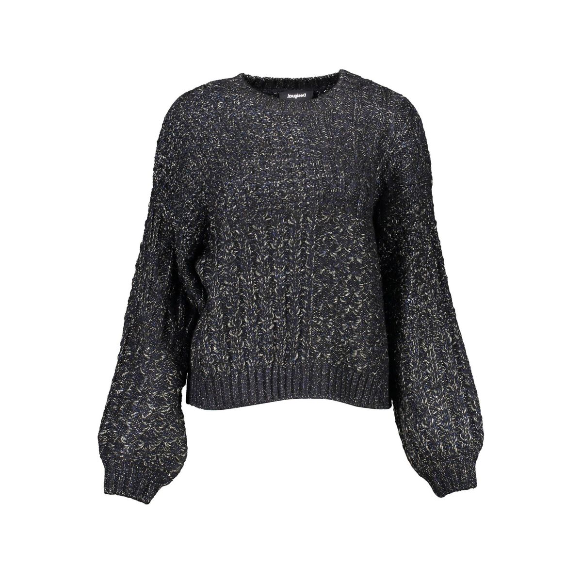 Desigual Sort Polyester Sweater