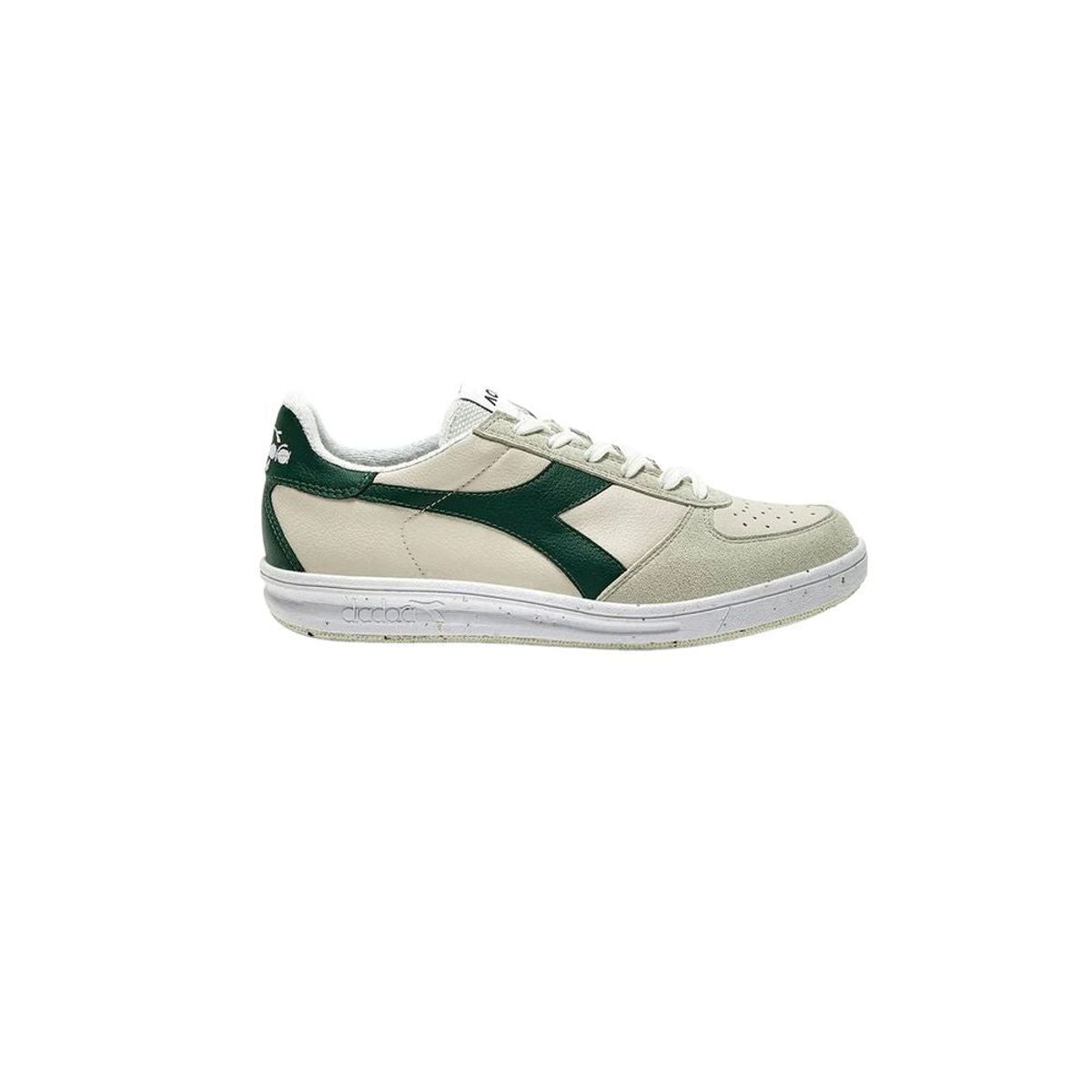 Diadora Green Leather Sneakers