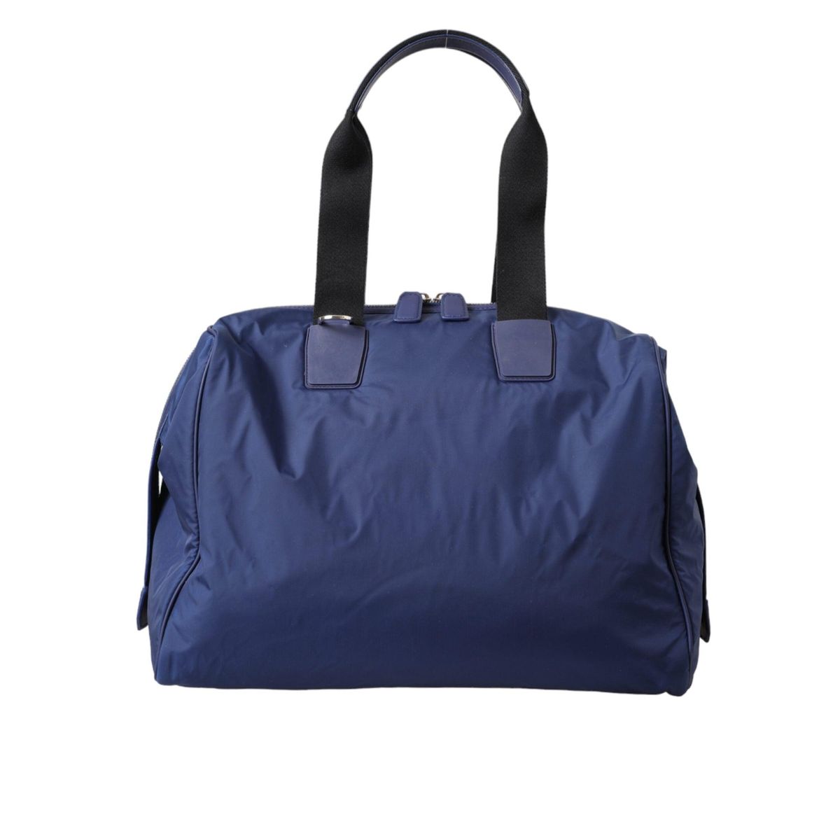 Dolce & Gabbana Blue Nylon Calfskin Hand Shoulder Duffel Bag