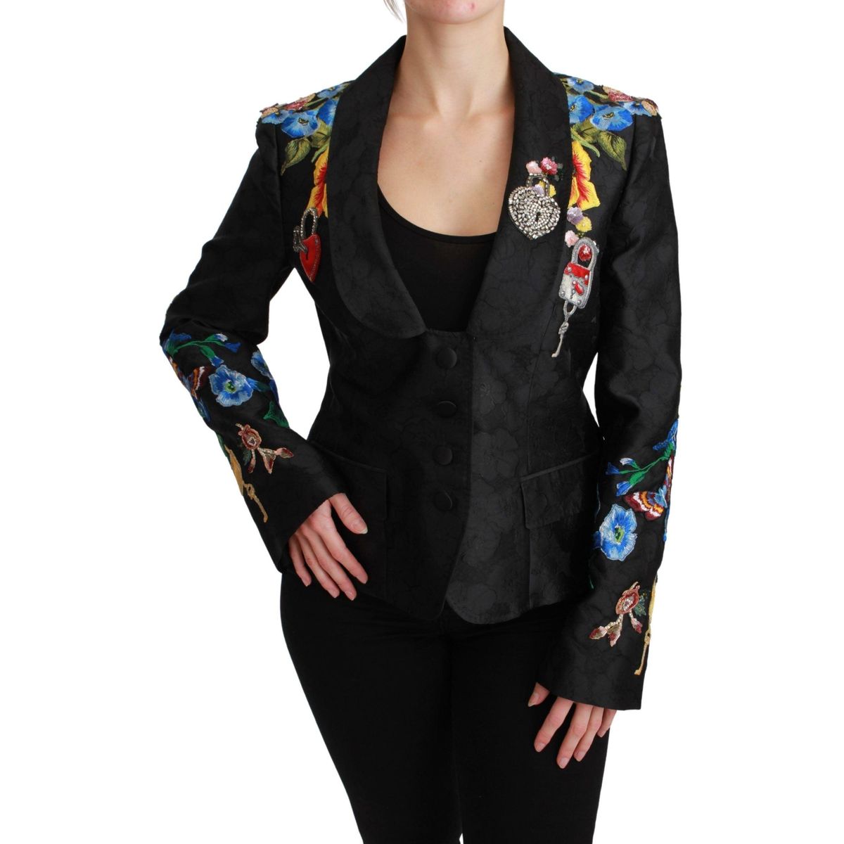 Dolce & Gabbana Enchanted Sicilian Brocade Blazer