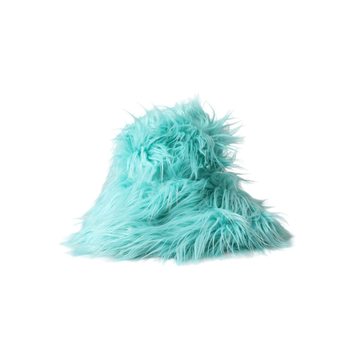 Dolce & Gabbana Mint Green Acrylic Fur Dames Bucket Hat