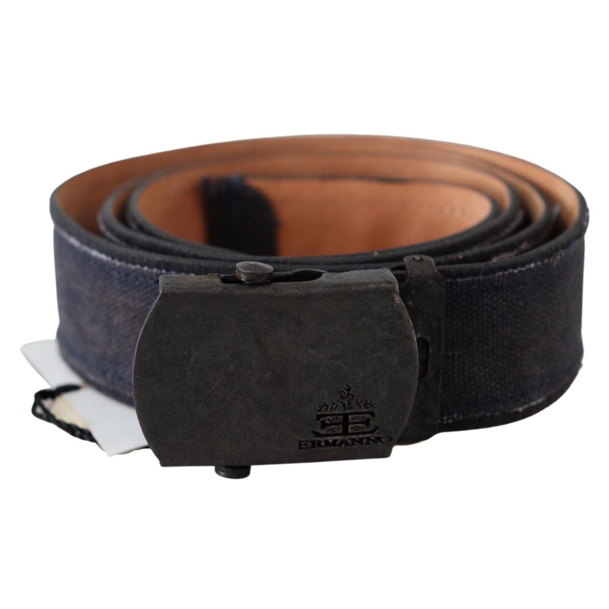 Ermanno Scervino Chic Blue Leather Waist Belt