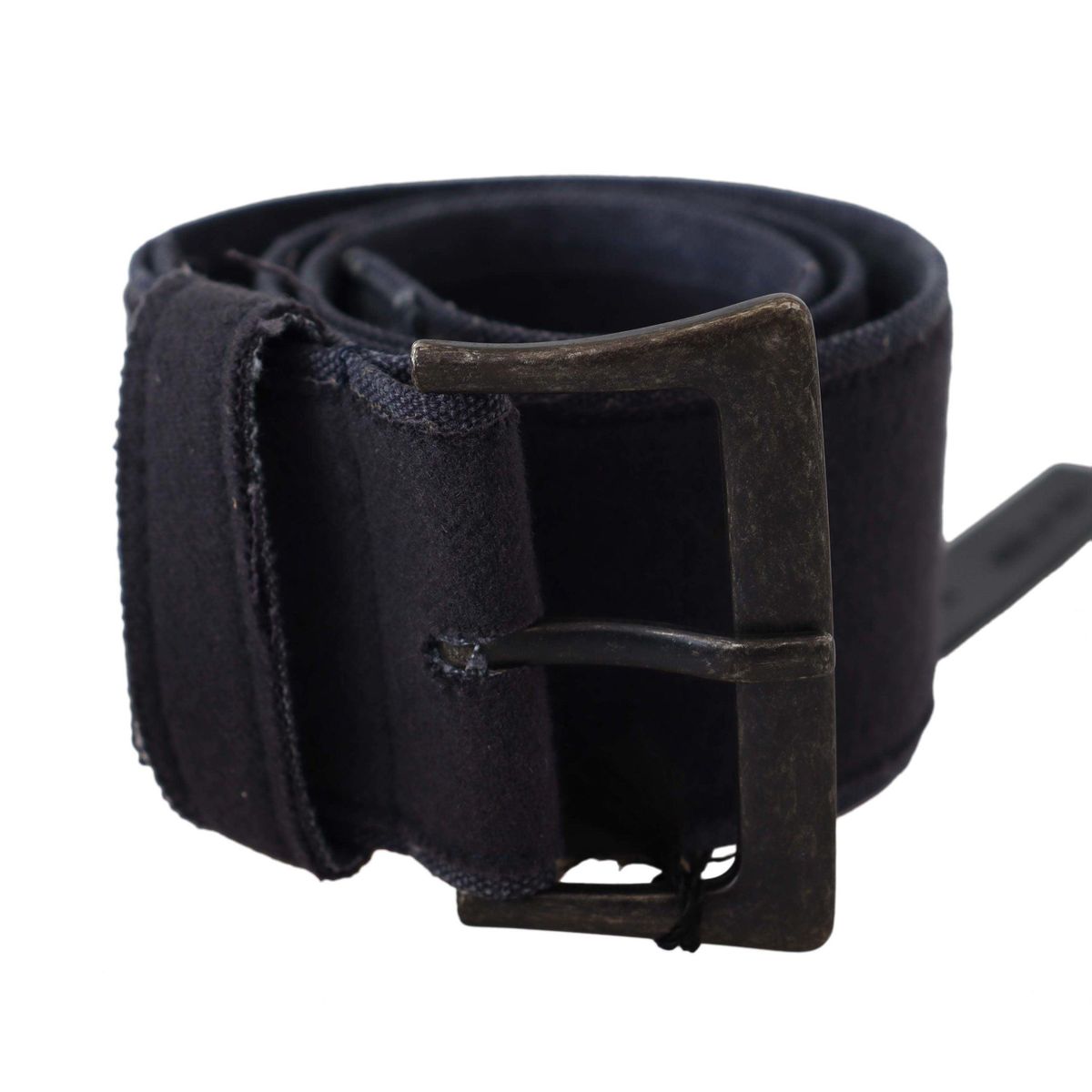 Ermanno Scervino Elegant Black Leather Classic Belt