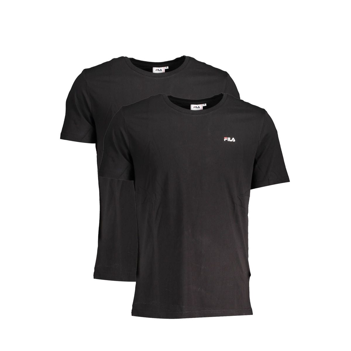 Fila Black Cotton Herre T-Shirt