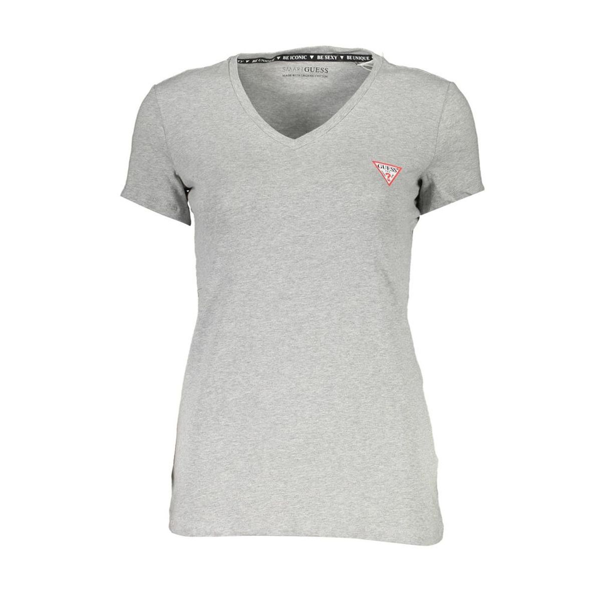 Guess Jeans Eco-Conscious V-Neck Logo Tee