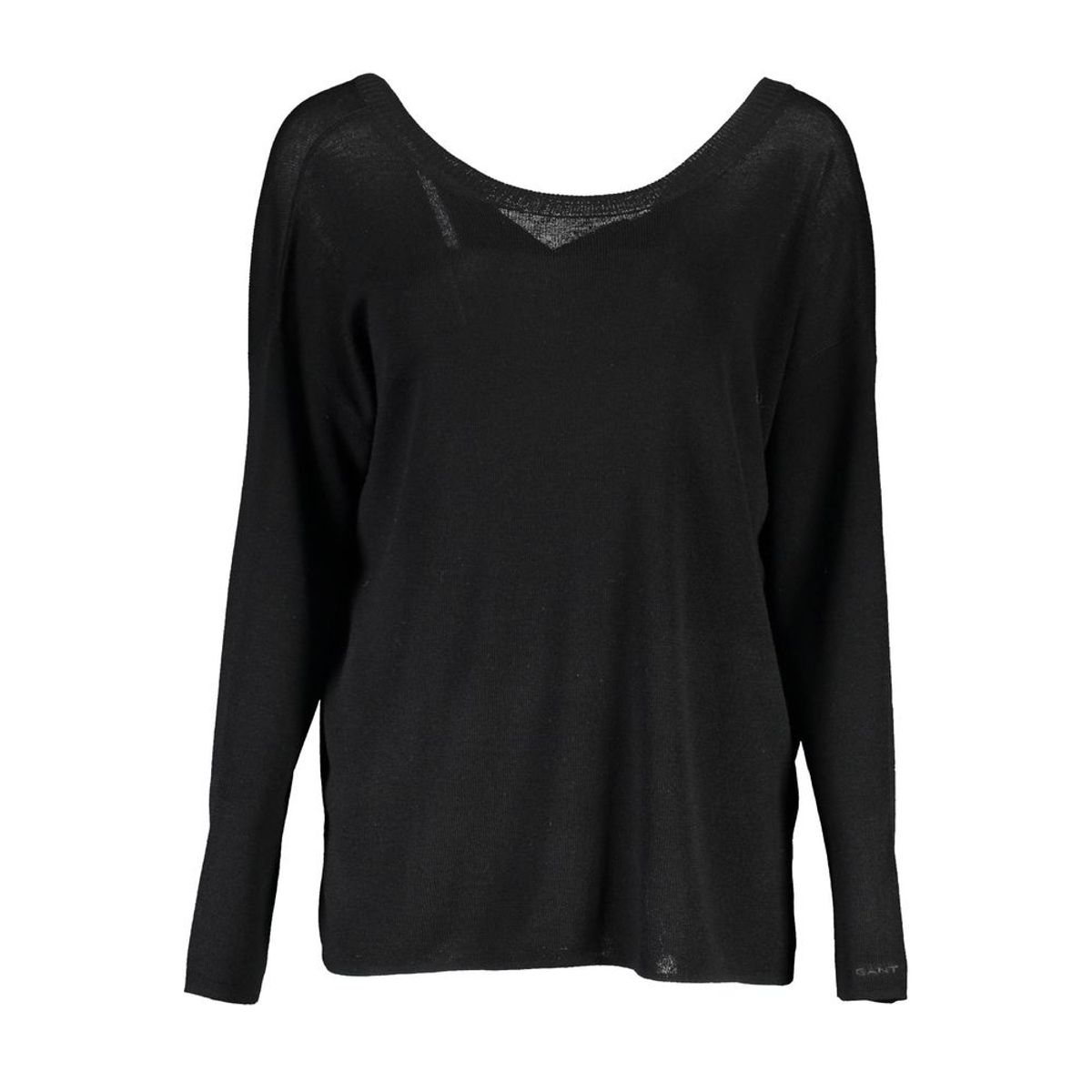 Gant Black Wool Women Sweater