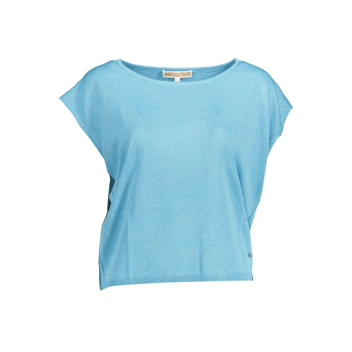 Kocca Light Blue Viscose Women Top