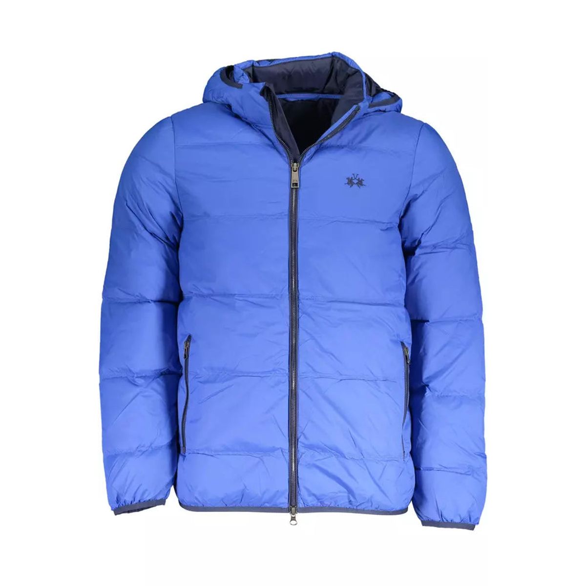 La Martina Blue Polyamide Men's Jacket