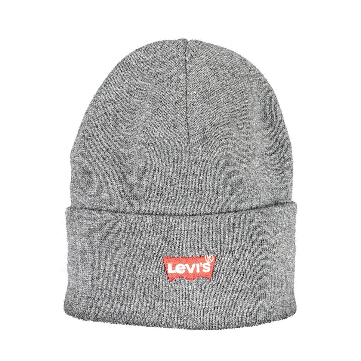 Levi's Chic Embroidered Logo Cap in Gray