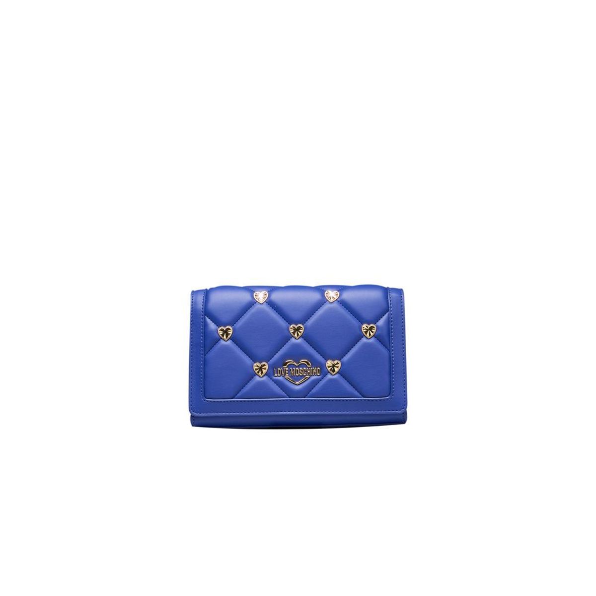 Love Moschino Blue Polyethylene Crossbody Bag