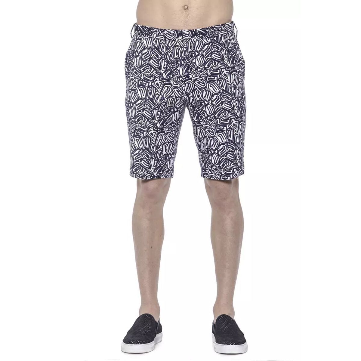 PT Torino Chic Patterned Bermuda Shorts