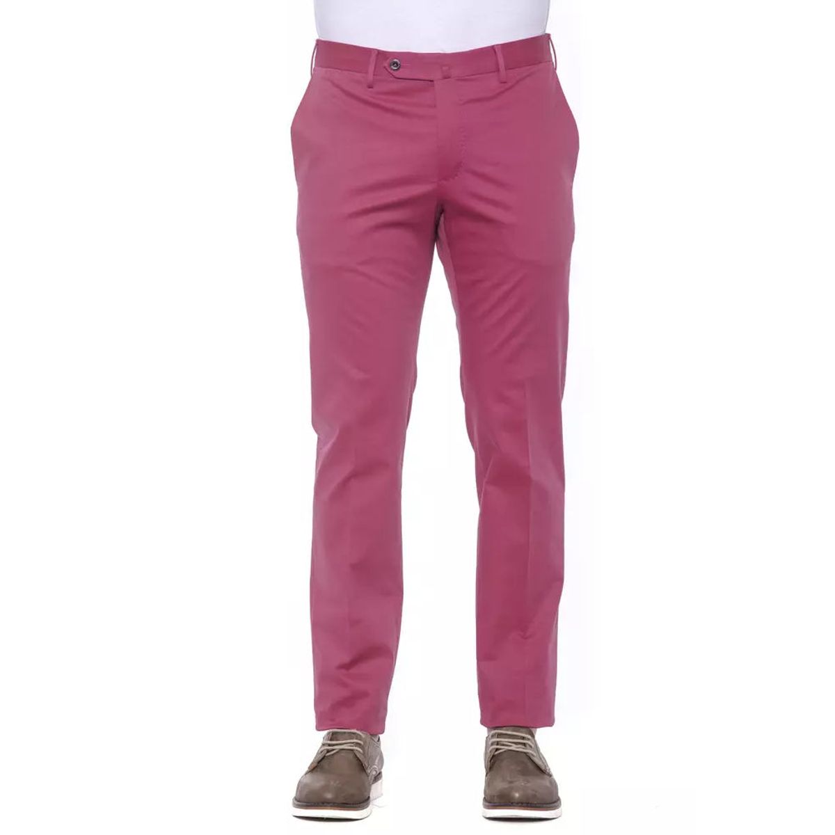 PT Torino Fuchsia Cotton Herres Trouser