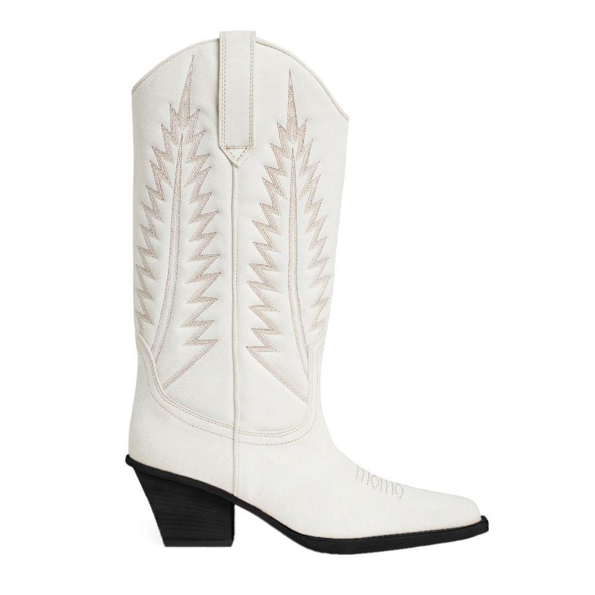 Paris Texas White Leather Boot