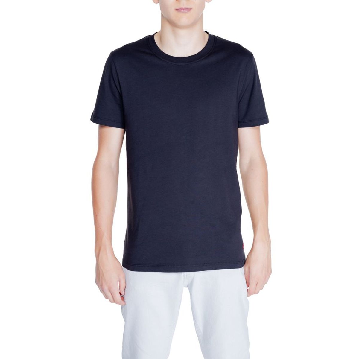 Peuterey Black Cotton T-Shirt