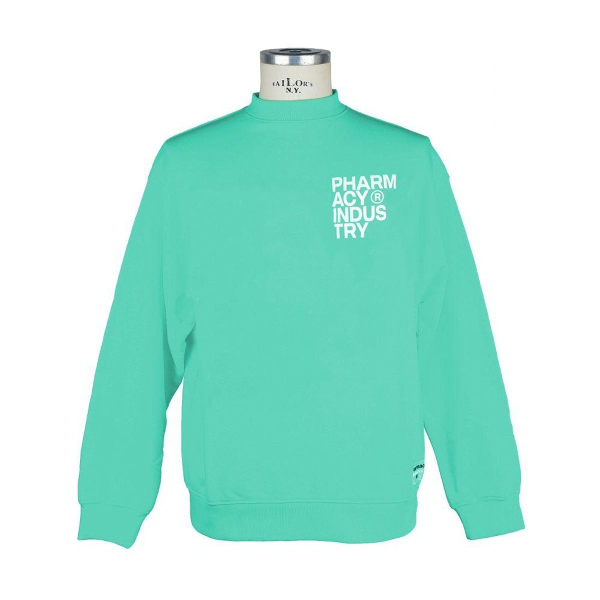 Pharmacy Industry Chic Green Logo Crewneck Sweatshirt