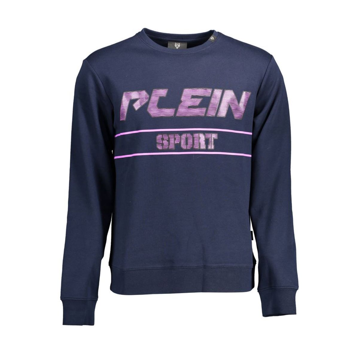 Plein Sport Blå Bomuld Sweater