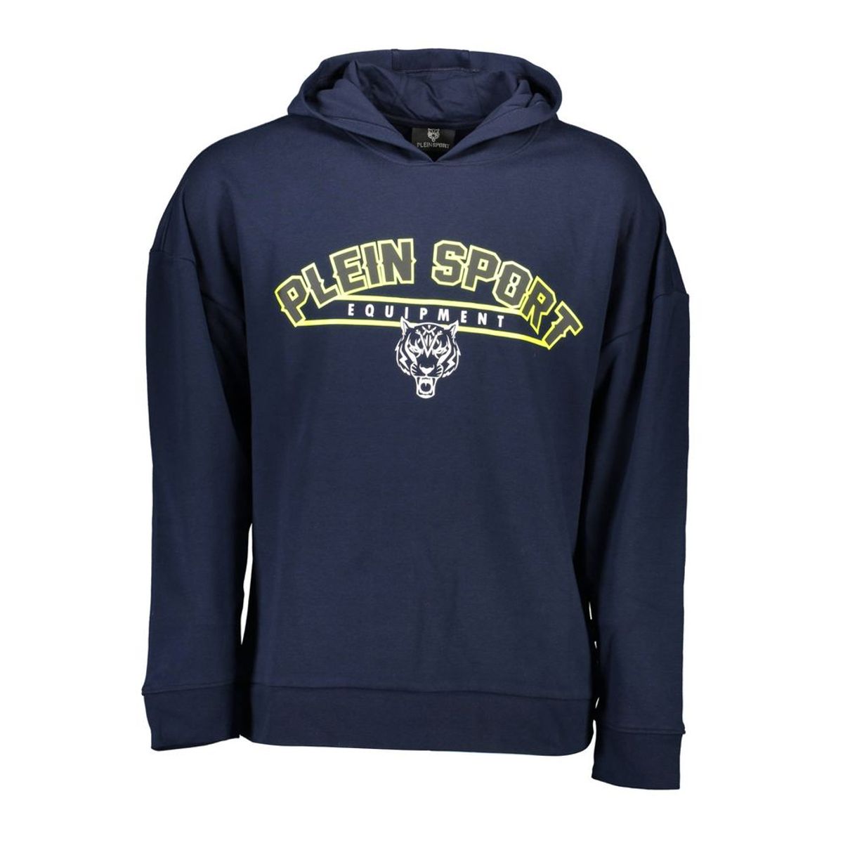 Plein Sport Blue Cotton Men Sweater