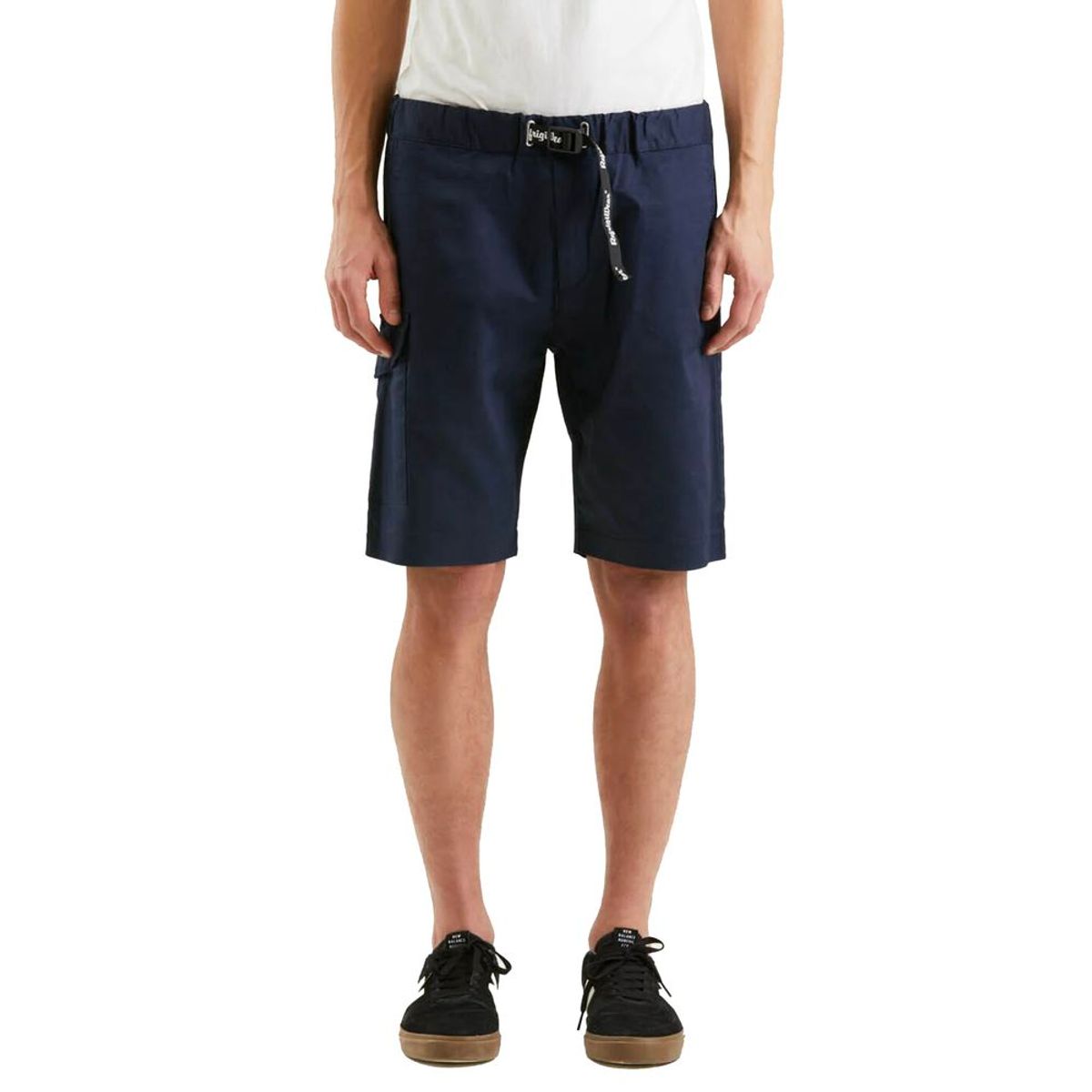 Refrigiwear Elegant Blue Cotton Blend Shorts