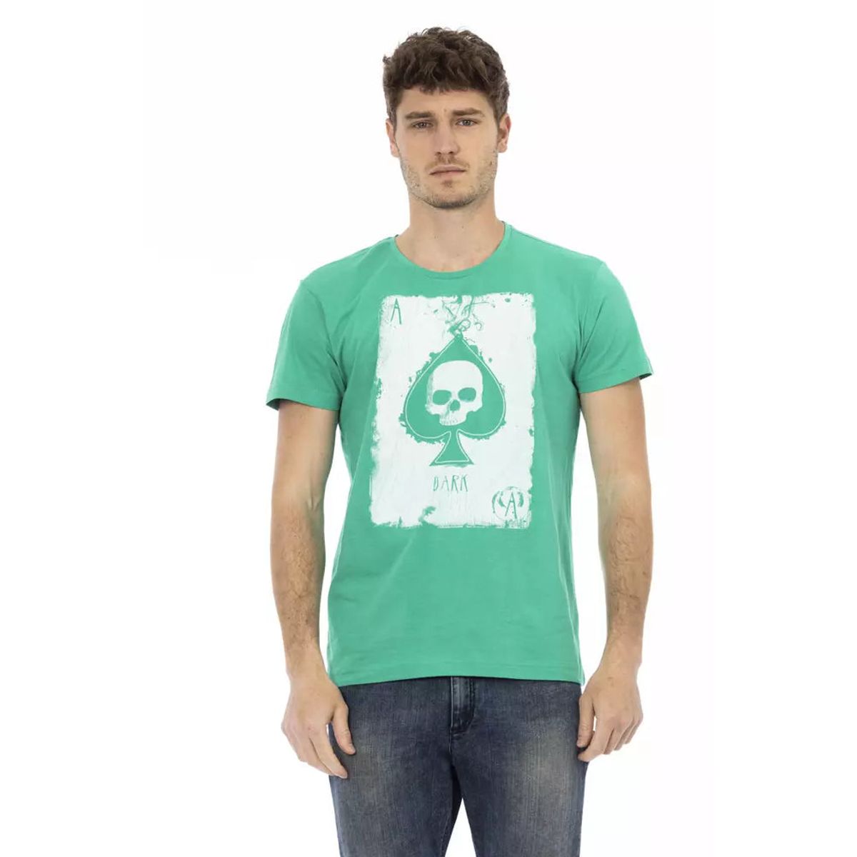 Trussardi Action Grøn Bomuld T-Shirt