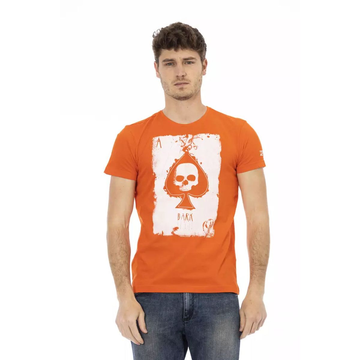 Trussardi Action Orange Bomuld T-Shirt