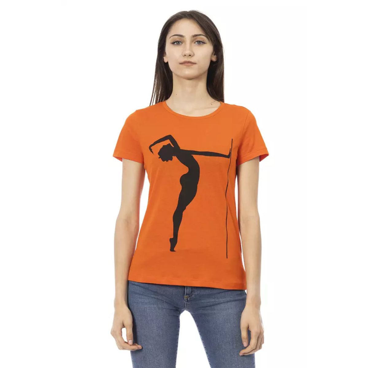 Trussardi Action Orange Bomuld Tops & T-Shirt