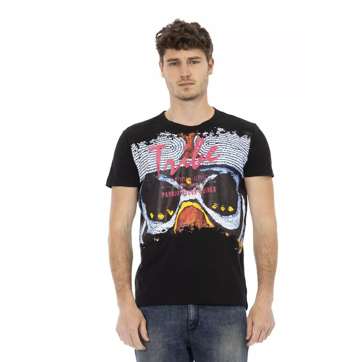 Trussardi Action Sort Bomuld T-Shirt