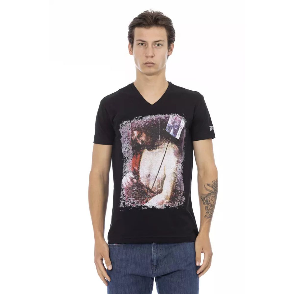 Trussardi Action Sort Bomuld T-Shirt