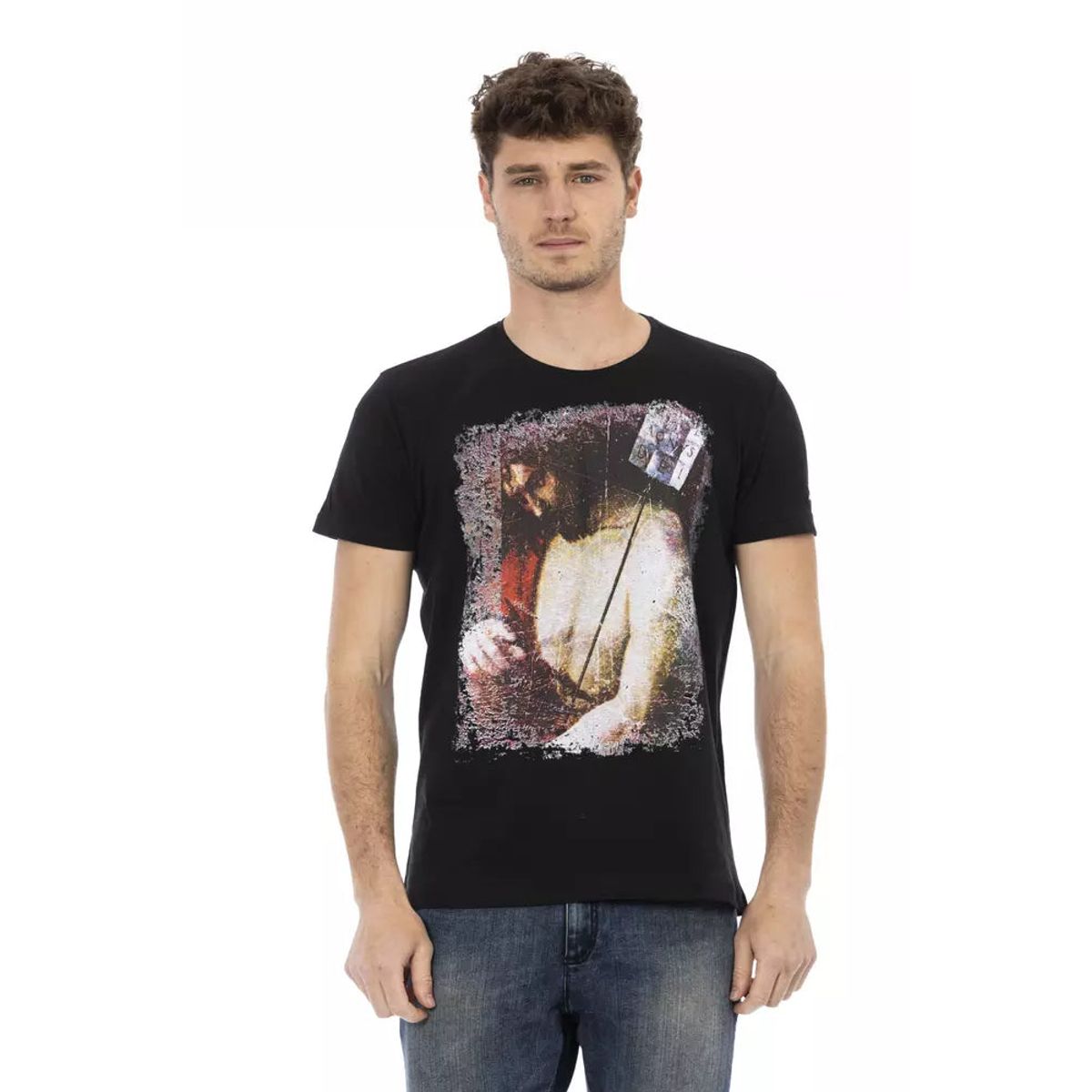 Trussardi Action Sort Bomuld T-Shirt