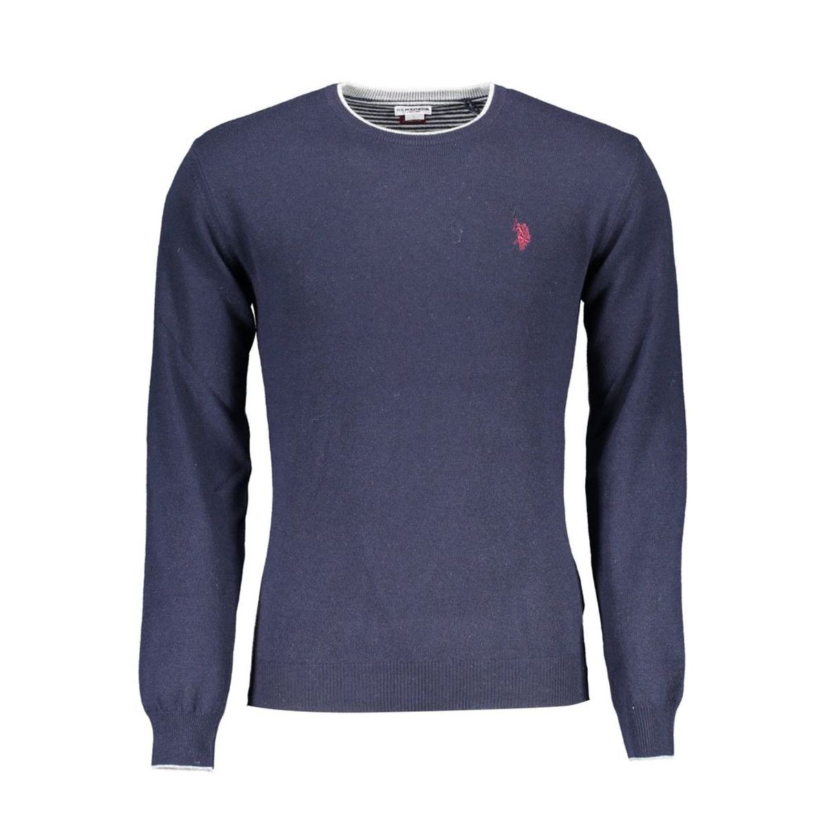 U.S. POLO ASSN. Blue Wool Men Sweater