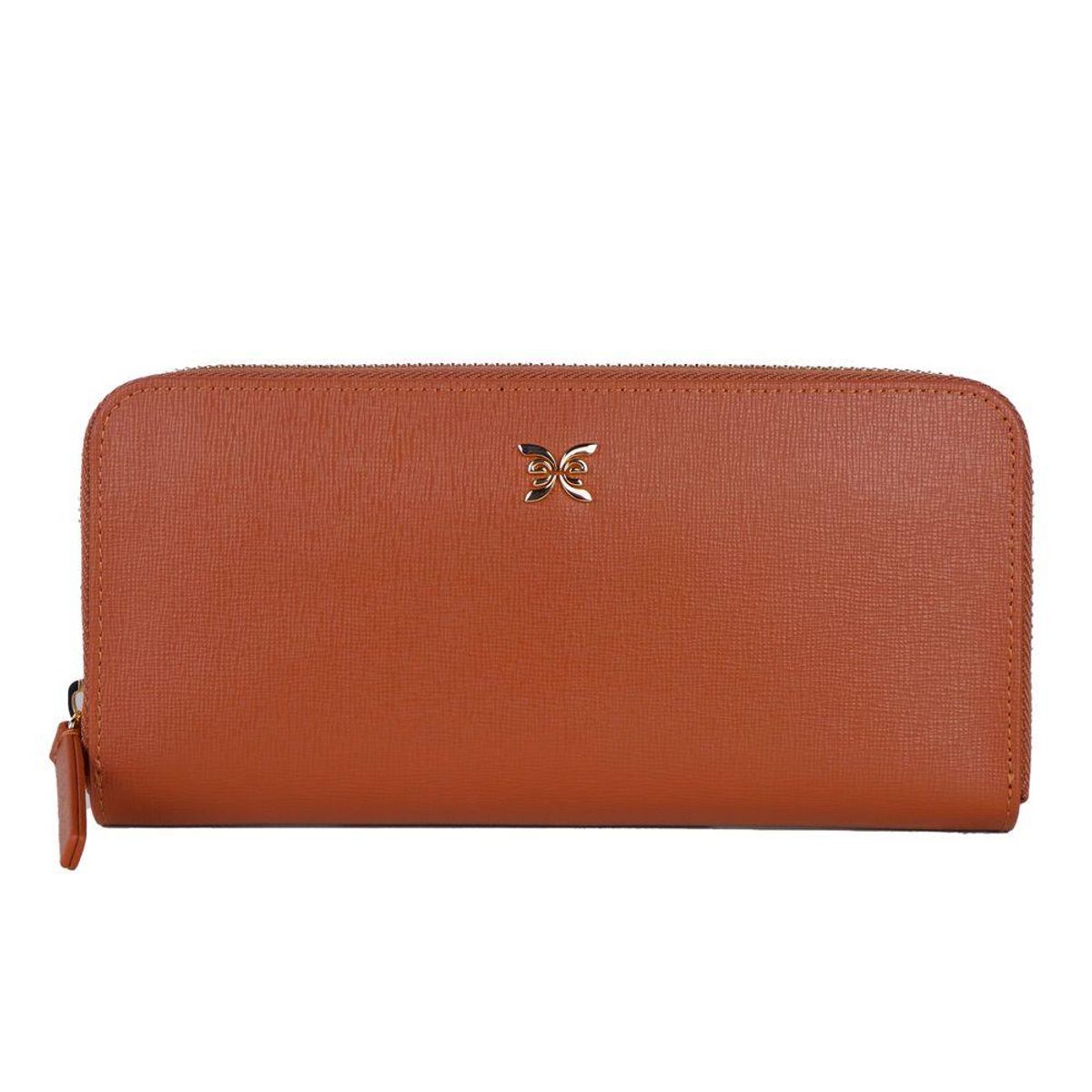 Ungaro Elegant Leather Zippered Wallet