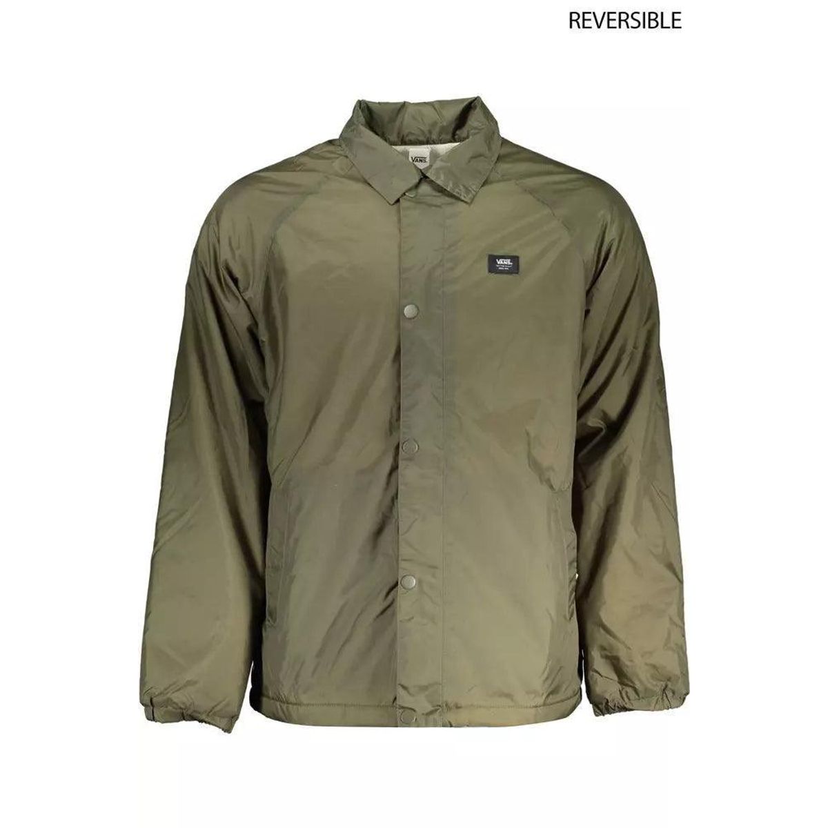 Vans Green Nylon Men Jacket