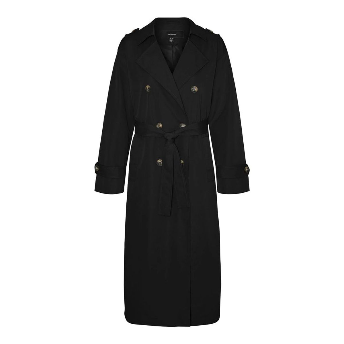 Vero Moda Black Polyester Jackets & Coat