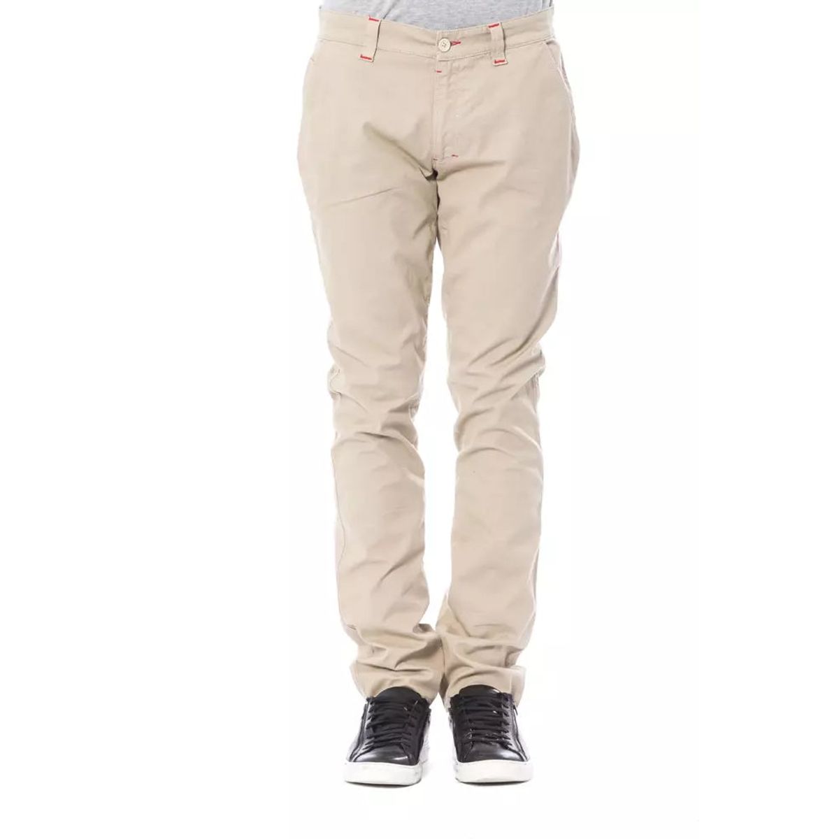 Verri Beige Slim Fit Chino Pants