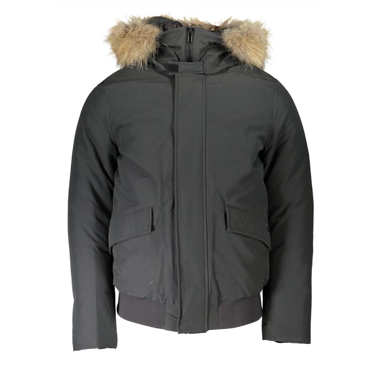 Woolrich Gray Cotton Jacket