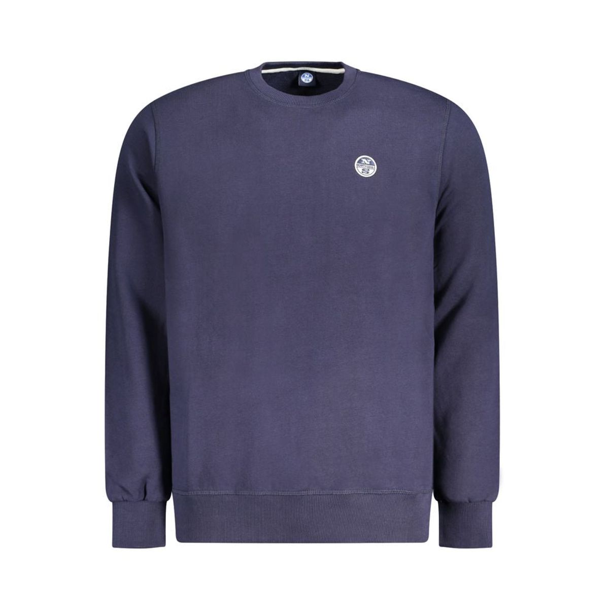 North Sails Blue Cotton Men Sweater