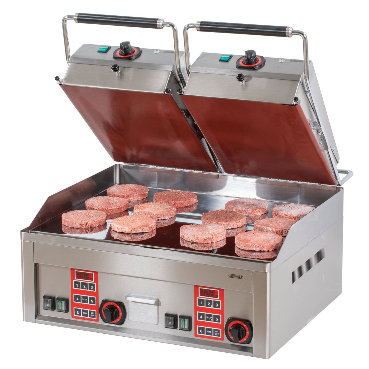 Dobbelt elektrisk Clam kontakt grill - Steak grill