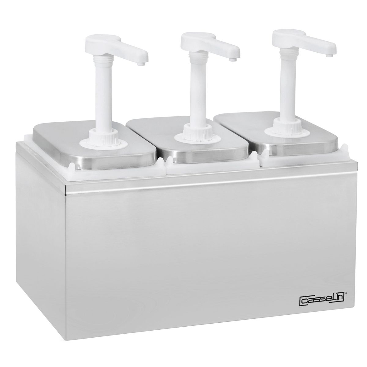 Triple pump dispenser 3 x 2 L