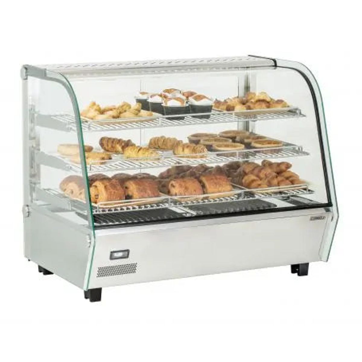 Opvarmet Vitrine 160 L