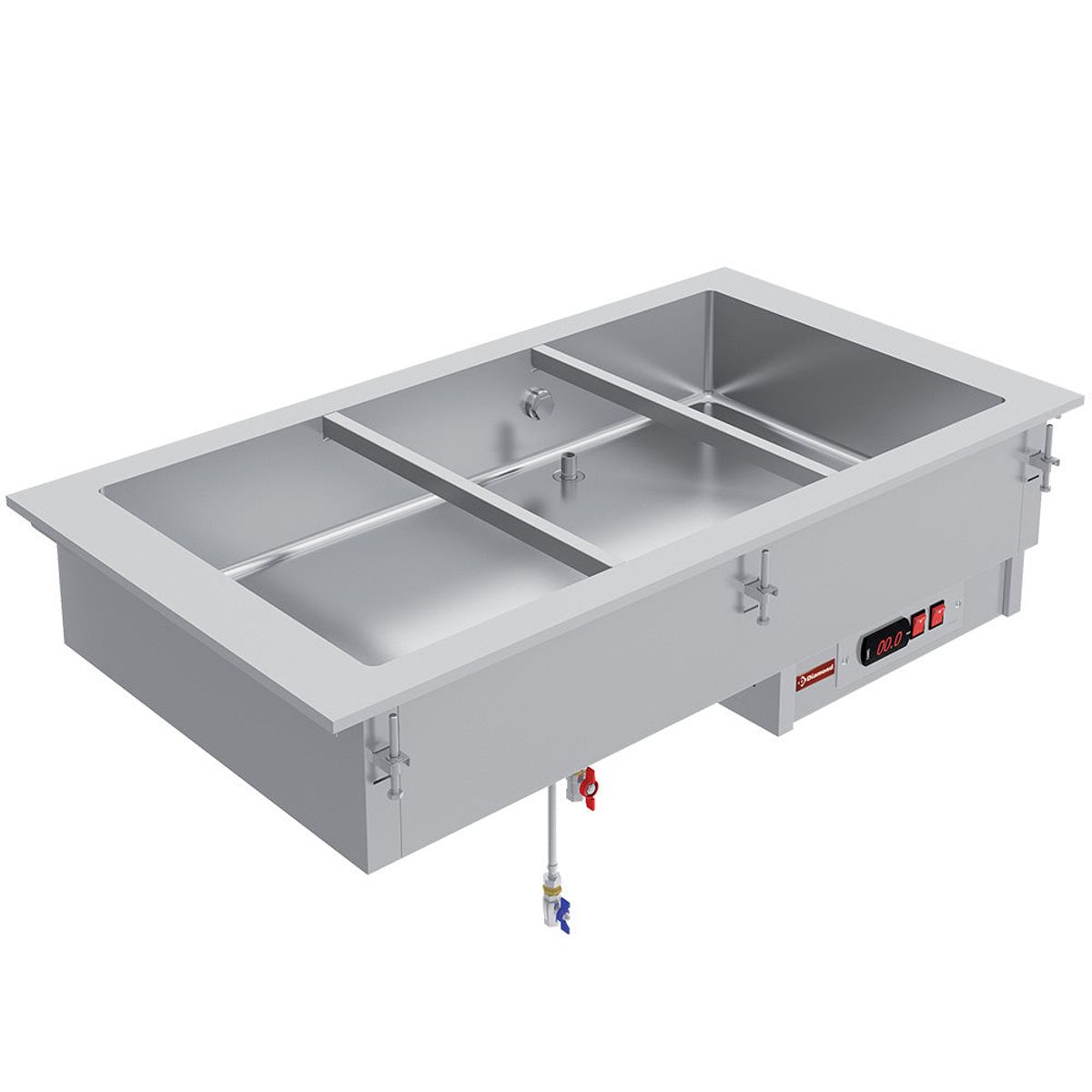 Element bain-marie 4x GN 1/1