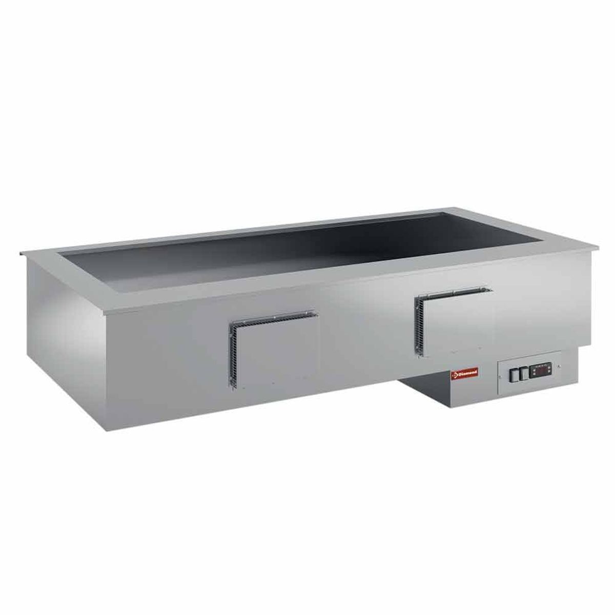 Element bain-marie vask "tør" ventileret 3x GN 1/1