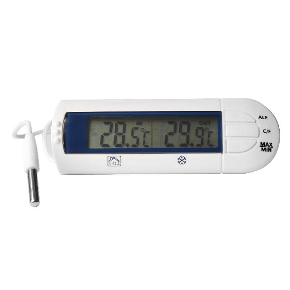 SARO Følertermometer digitalt - med alarm model 4719