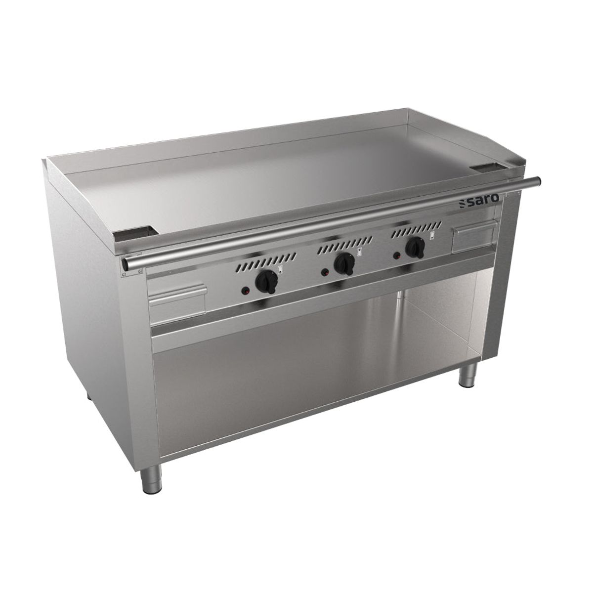 SARO Gas Teppanyaki Grill med underbord - model TED3/140 G