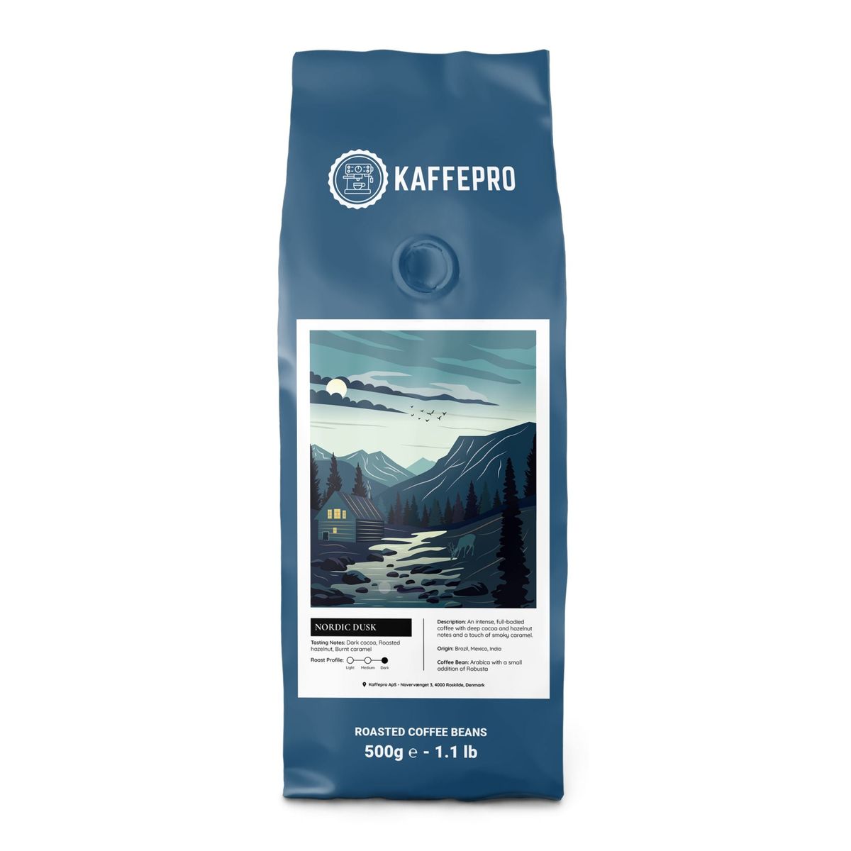 Kaffepro Nordic Dusk - 500g Kaffebønner - 500g