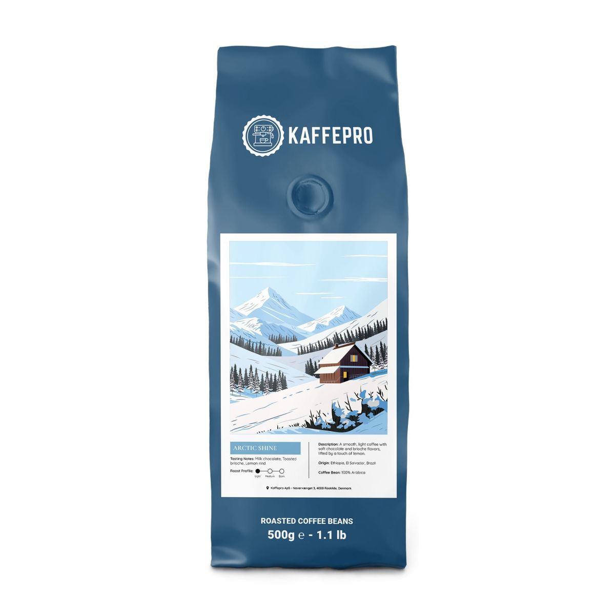 Kaffepro Arctic Shine - 500g Kaffebønner - 500g