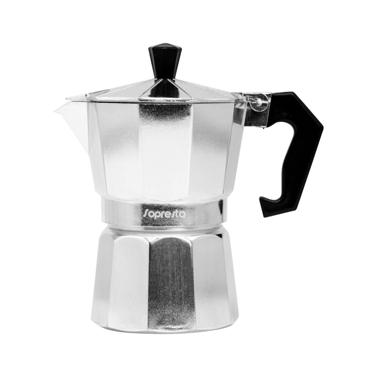 Sopresta Moka Pot Espresso kande i Aluminium - 3 Kopper - 150 ml