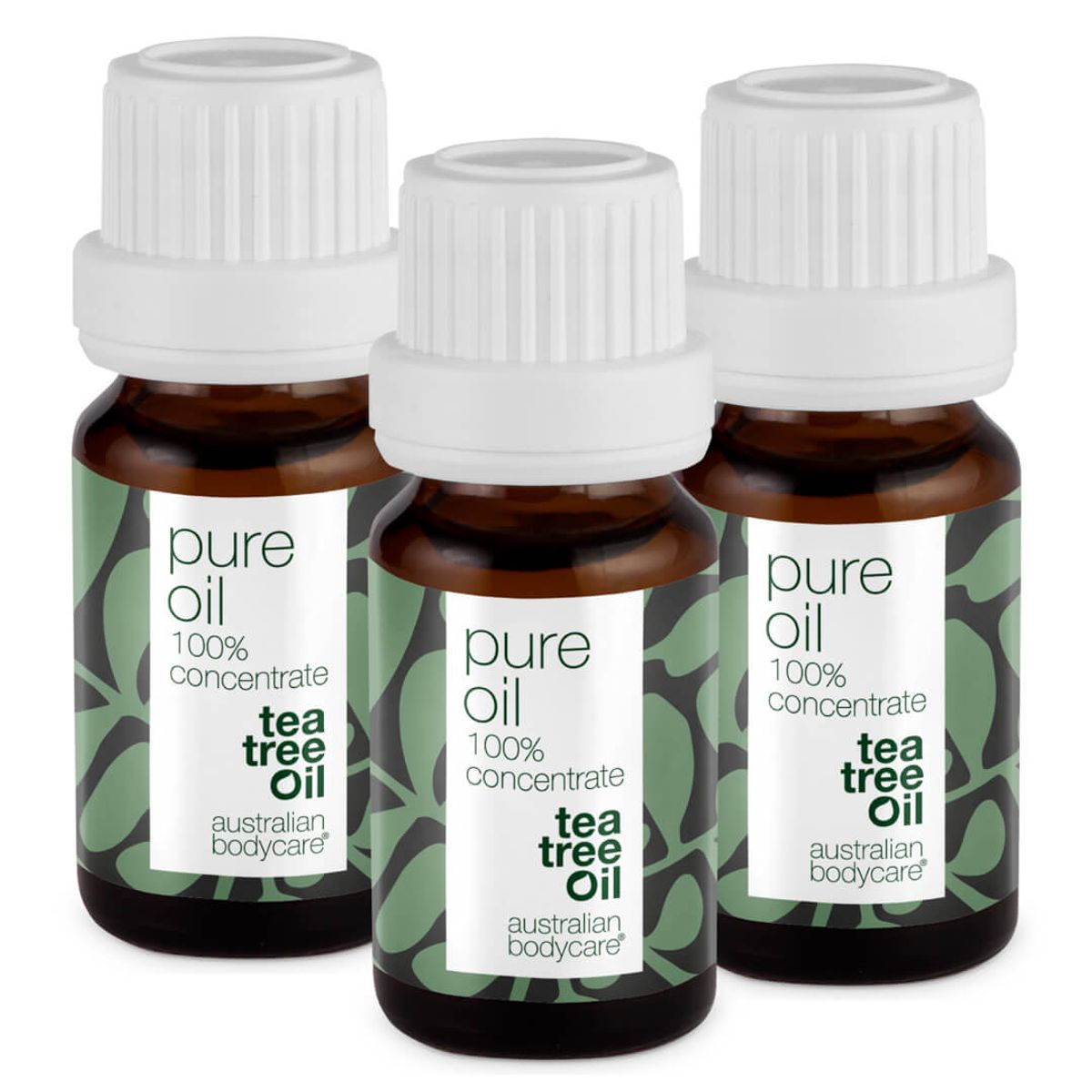 3 stk. XL 30 ml Tea Tree Oil til hudproblemer â 3-pak med 100% koncentreret og ufortyndet Tea Tree Oil fra Australien