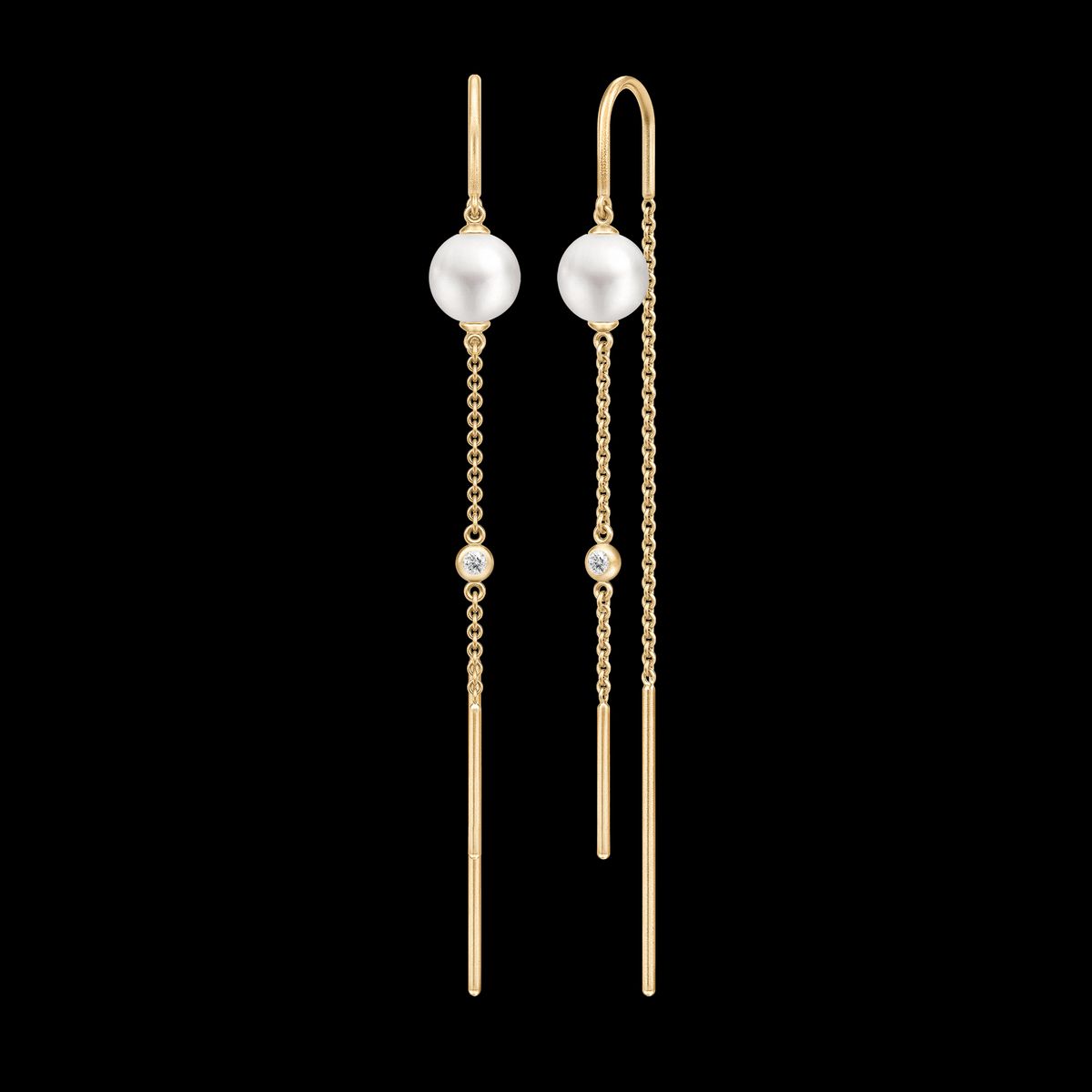 Ariel Earring White Pearl